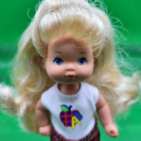 Mattel 1976 Heart Family Twin Kelly Fashion Doll Blonde Original Outfit Vintage - Picture 2 of 4